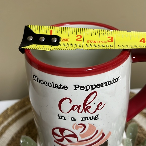 Chocolate Peppermint Cake In A Mug Cup - Picture 4 of 7